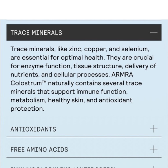 Pure and potent ARMRA Colostrum™ concentrate. Strengthen your skin, lung, & gut - Picture 5 of 15